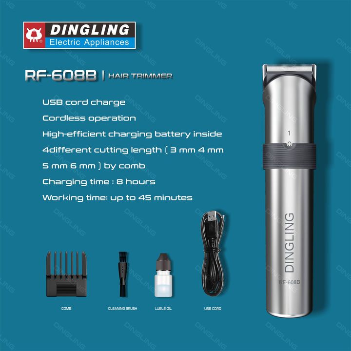Dingling Professional Hair Clipper RF-608