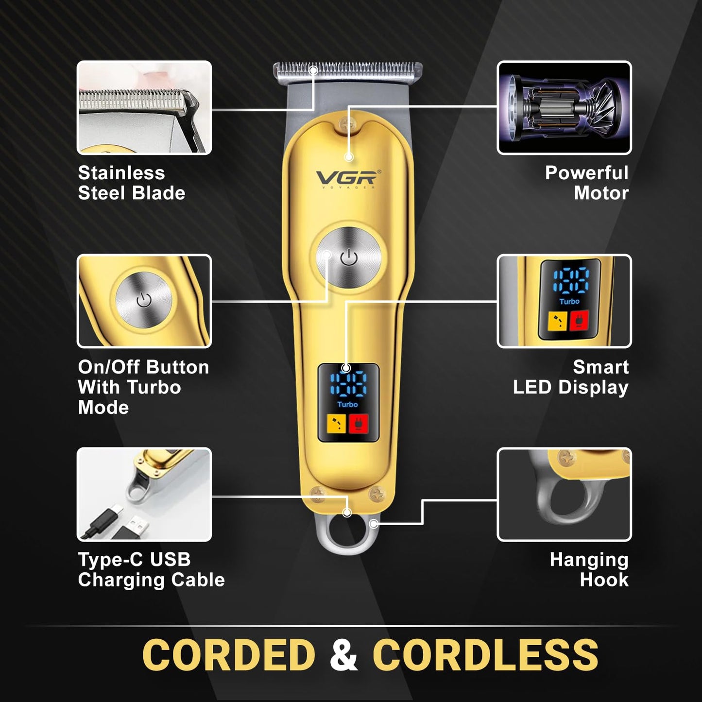 Hair Trimmer VGR V-290