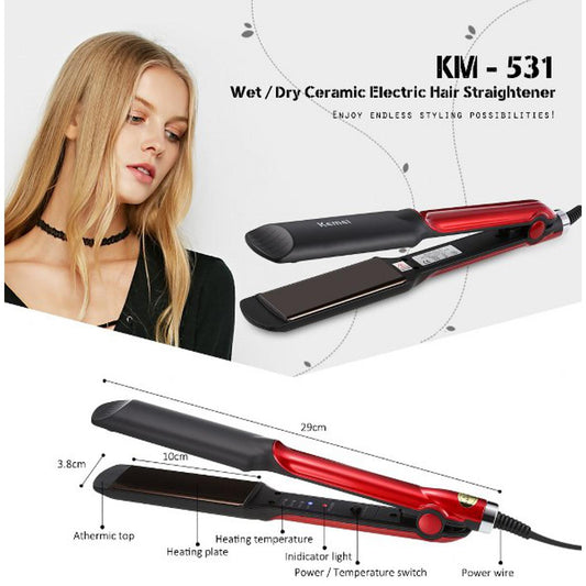 Kemei Professional Hair Straightener KM-531