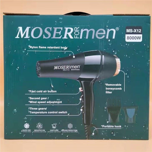 Moser For Men Professional Hair Dryer 8000w MS-X12