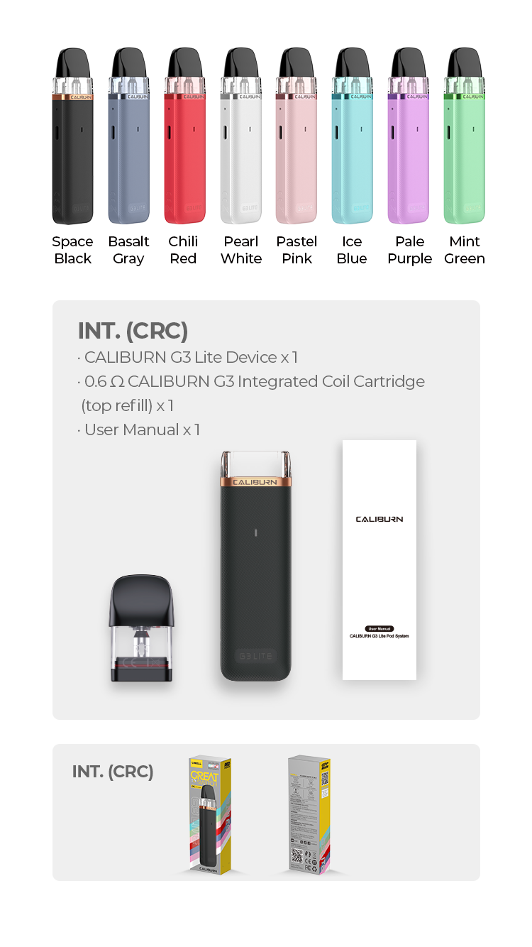 Uwell Caliburn G3 Lite | 1200mAh | 25W