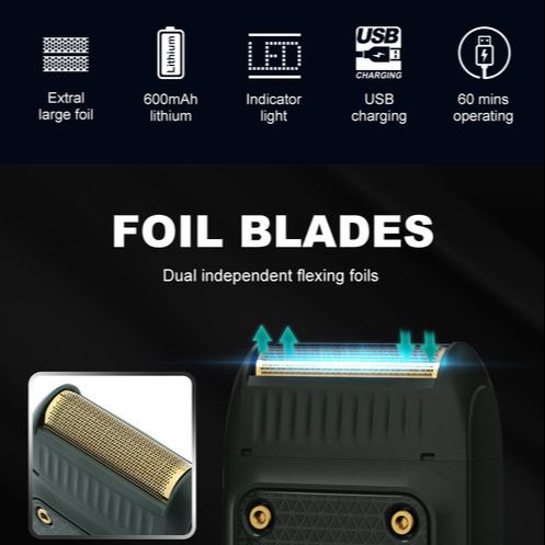 VGR V-353 Professional Electric Ultra Thin Shaver Rechargeable Razor for Face Care Beard Trimmer