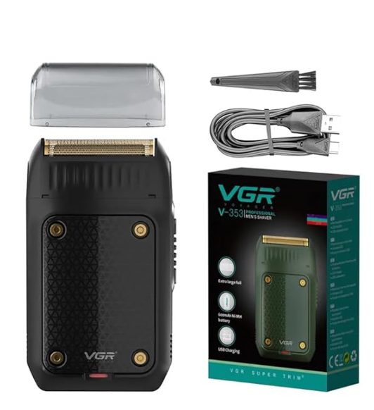 VGR V-353 Professional Electric Ultra Thin Shaver Rechargeable Razor for Face Care Beard Trimmer