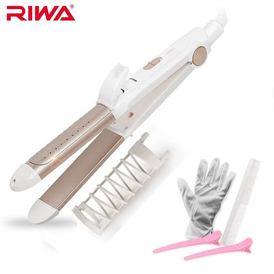Riwa 2 in 1 Curler & Straightener