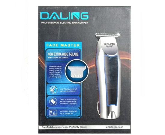 Daling DL-1047 Electric Rechargeable Hair and Beard
