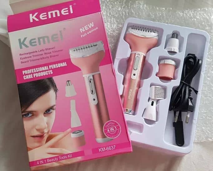 Electroginal Kemei KM-6637 4 in 1 Ladies Hair Clipper