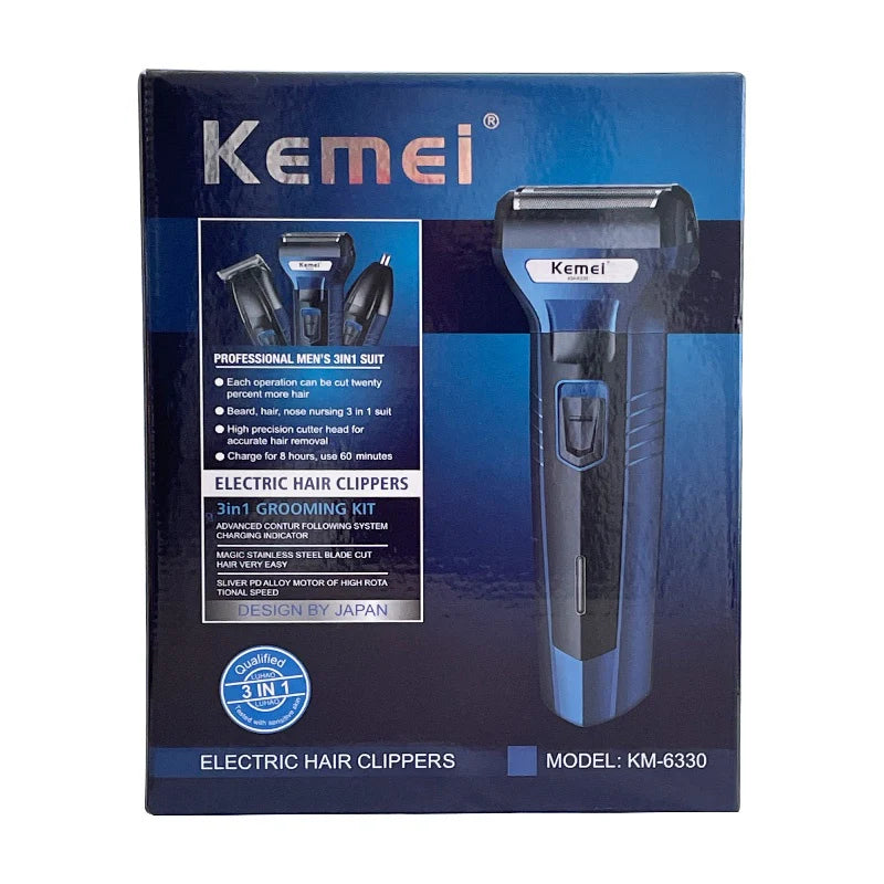 Kemei Hair Clipper 3in1 KM-6330