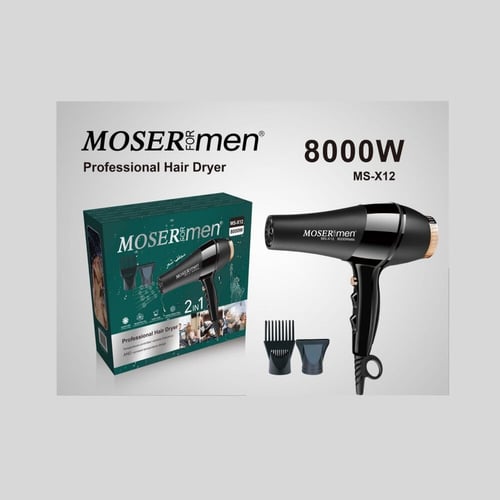 Moser For Men Professional Hair Dryer 8000w MS-X12