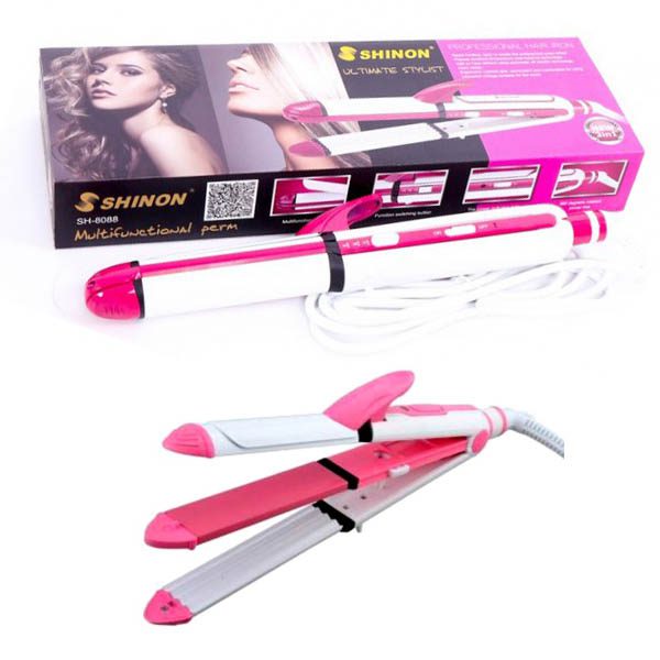 SHINON 3 In 1 Ultimate Stylist Professional Hair Iron (SH-8088)
